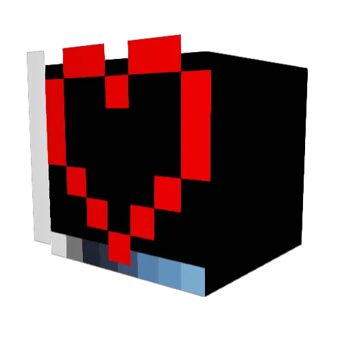 dloab Minecraft avatar head, 3D render