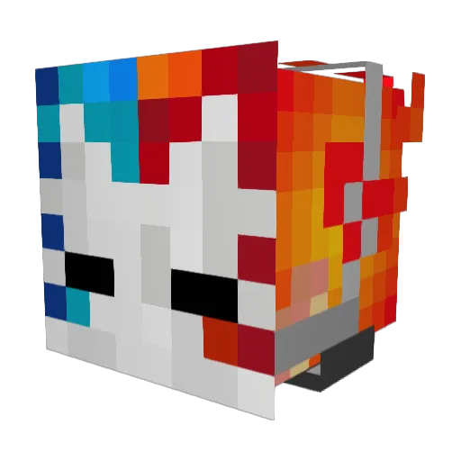 dlr5721 Minecraft avatar head, 3D render