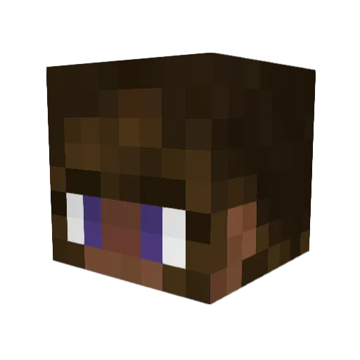dltjdk1011 Minecraft avatar head, 3D render