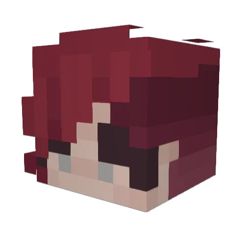 dlwngns29 Minecraft avatar head, 3D render