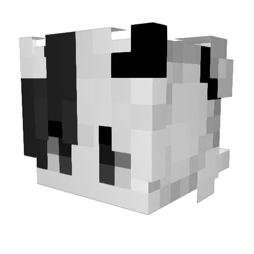dlwnstj05 Minecraft avatar head, 3D render