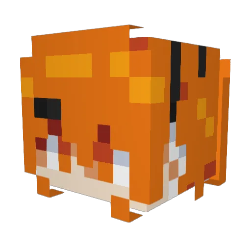 dm4uz3 Minecraft avatar head, 3D render