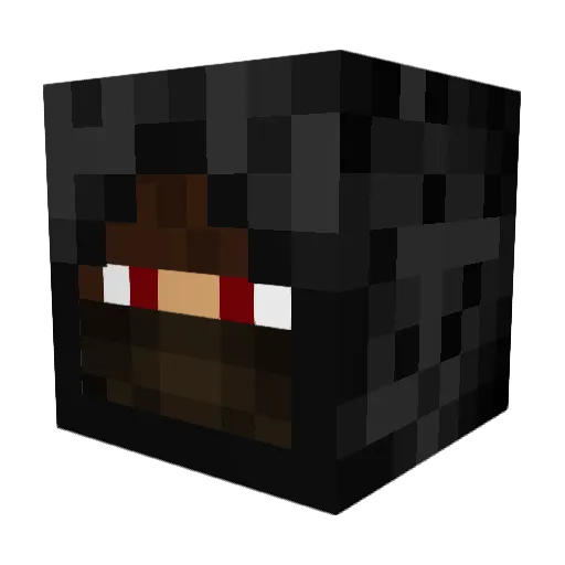 dman0409 Minecraft avatar head, 3D render
