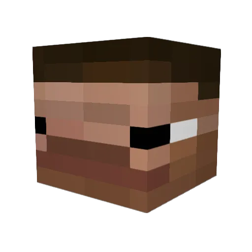 dmarcos184 Minecraft avatar head, 3D render