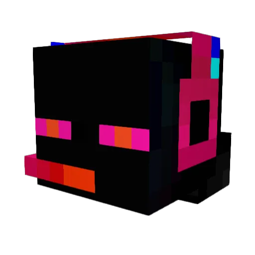 dmaxcribbin Minecraft avatar head, 3D render