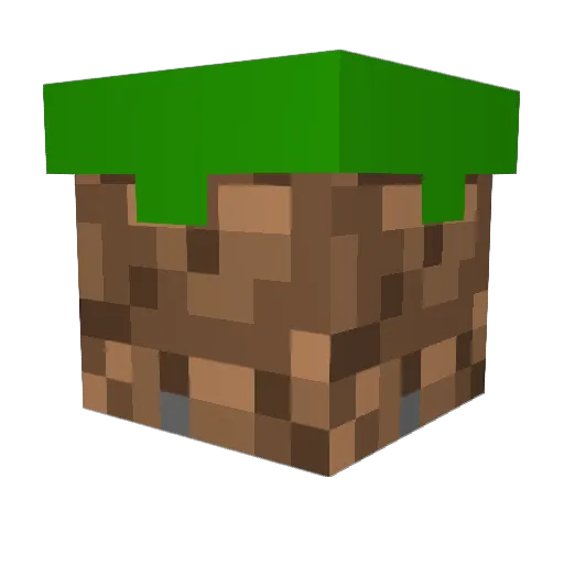 dmdmdmdmdm Minecraft avatar head, 3D render