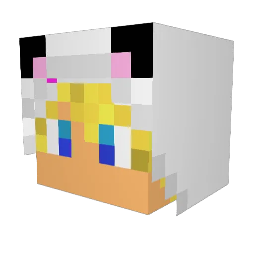 dmilam0 Minecraft avatar head, 3D render