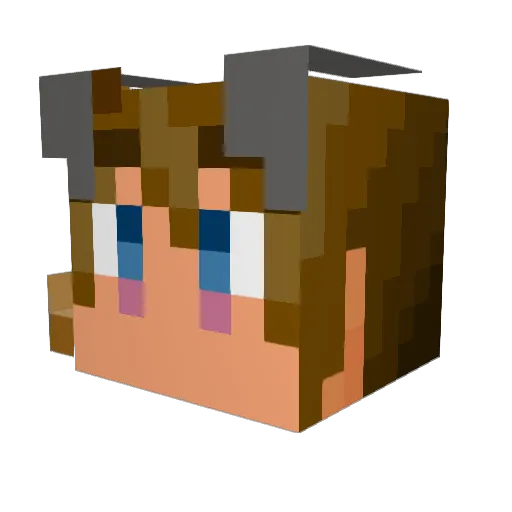 dmiller116549 Minecraft avatar head, 3D render