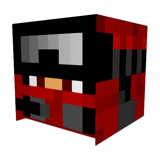 dmr787 Minecraft avatar head, 3D render