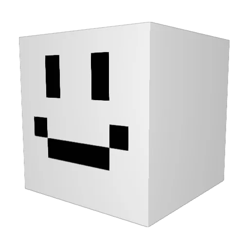 dmstnRLA Minecraft avatar head, 3D render