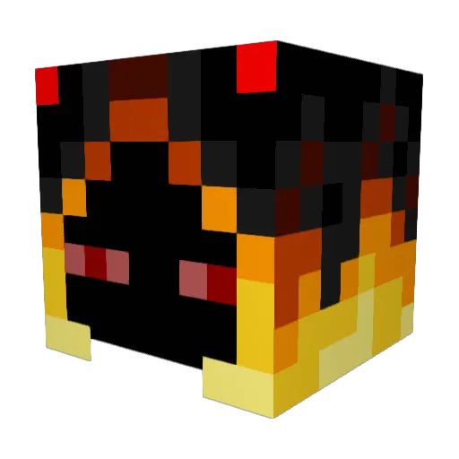 dmur7 Minecraft avatar head, 3D render