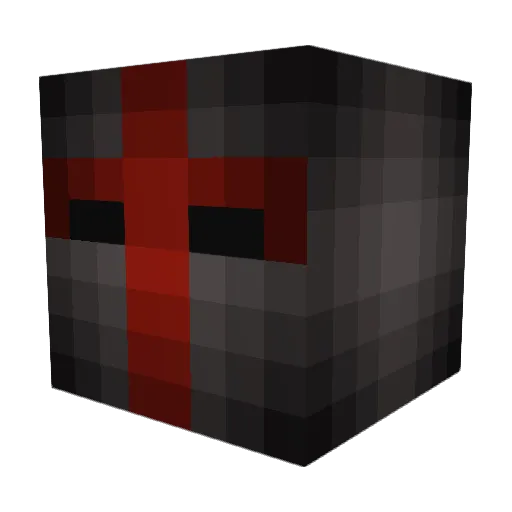 dmw69 Minecraft avatar head, 3D render