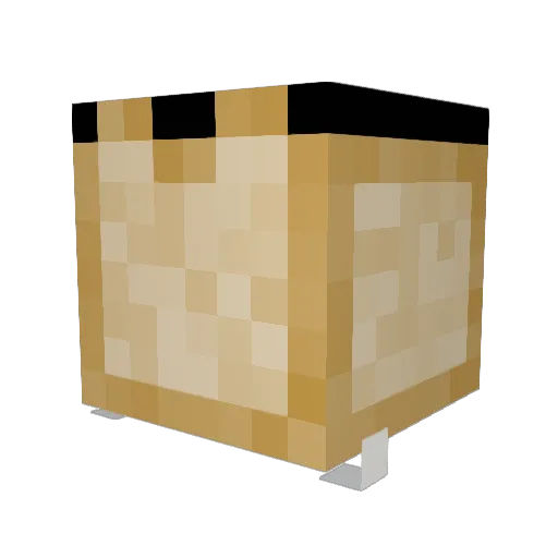 dnalor1 Minecraft avatar head, 3D render