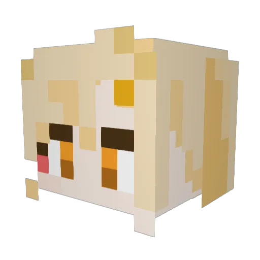 Minecraft-Avatar von dngur0221: Kopf als 3D-Render