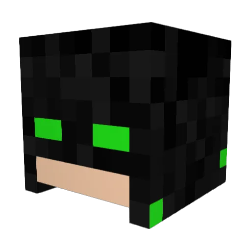 dnial8tr Minecraft avatar head, 3D render
