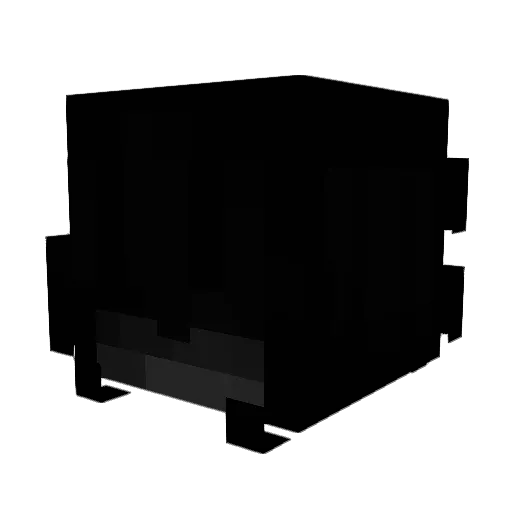 dnn57 Minecraft avatar head, 3D render