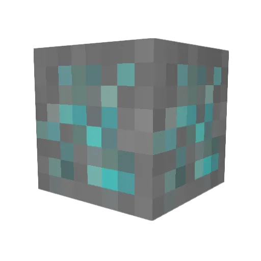 dntlrdl Minecraft avatar head, 3D render