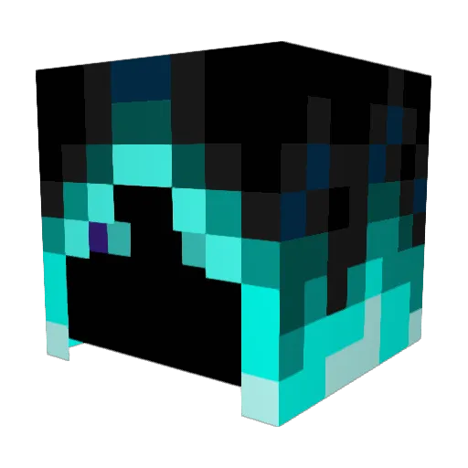 dnzrtrk Minecraft avatar head, 3D render