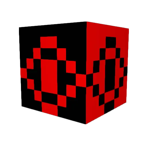 doWhileLoop Minecraft avatar head, 3D render