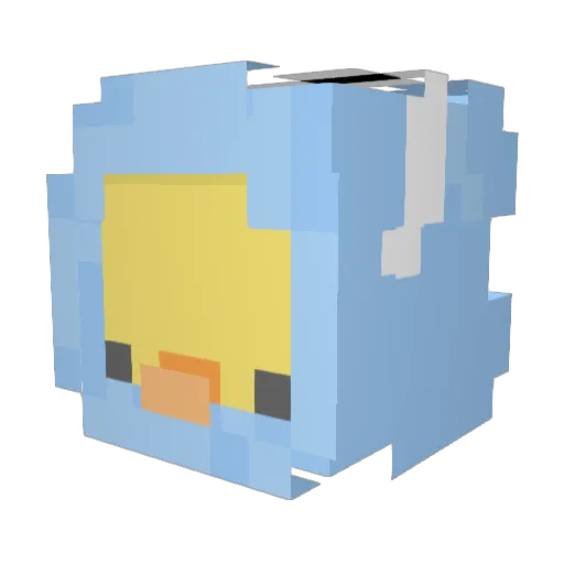 do_ran1013 Minecraft avatar head, 3D render