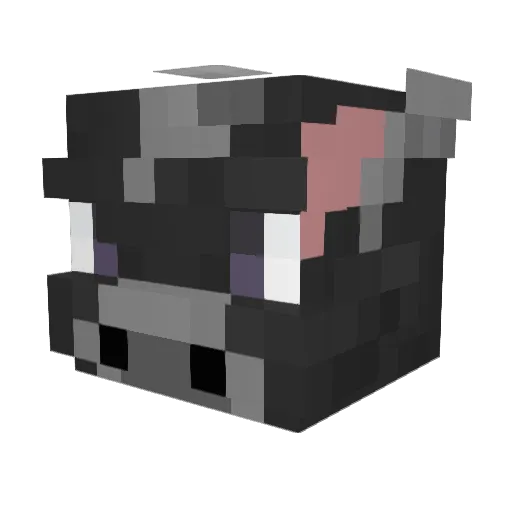 doban1020 Minecraft avatar head, 3D render
