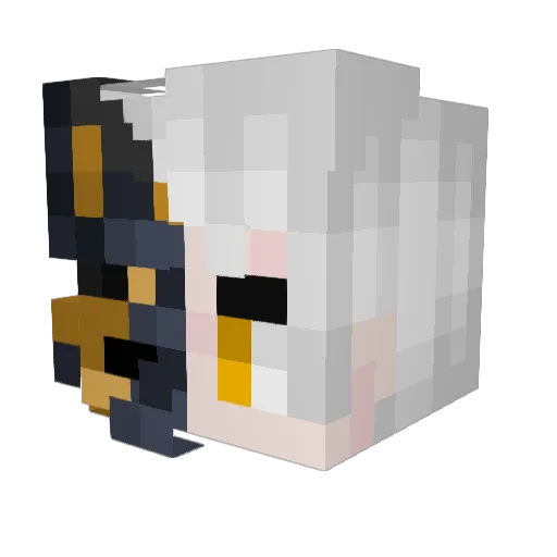 dobb85 Minecraft avatar head, 3D render