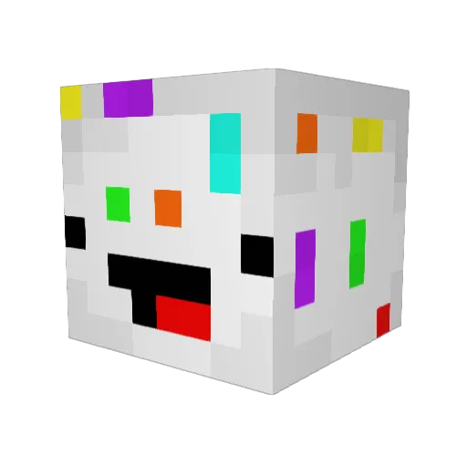 dobbydswish Minecraft avatar head, 3D render