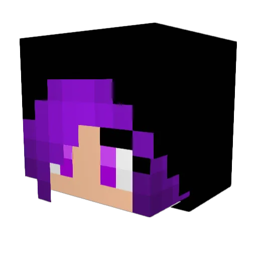 dobbylee Minecraft avatar head, 3D render