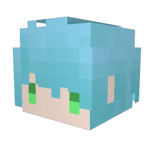 doblin38774 Minecraft avatar head, 3D render