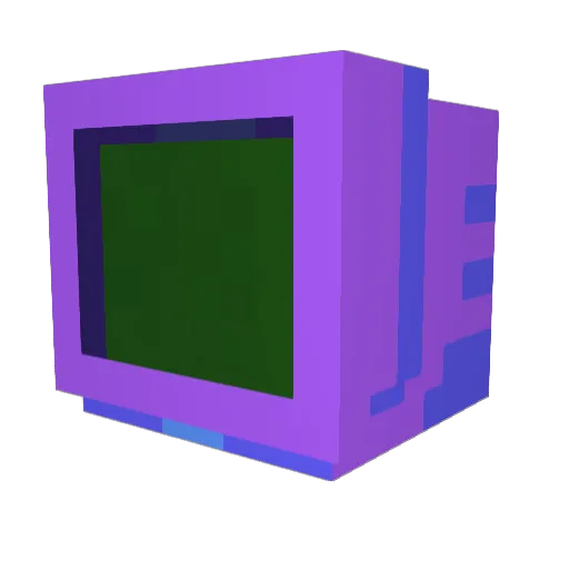 dobriy_ Minecraft avatar head, 3D render