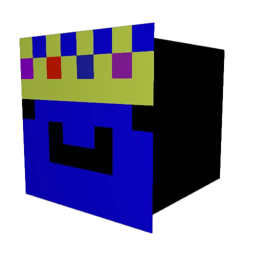 dochet242 Minecraft avatar head, 3D render