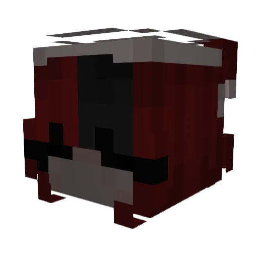 docia13 Minecraft avatar head, 3D render