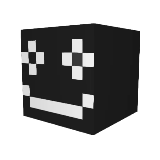 doctorhamborger Minecraft avatar head, 3D render