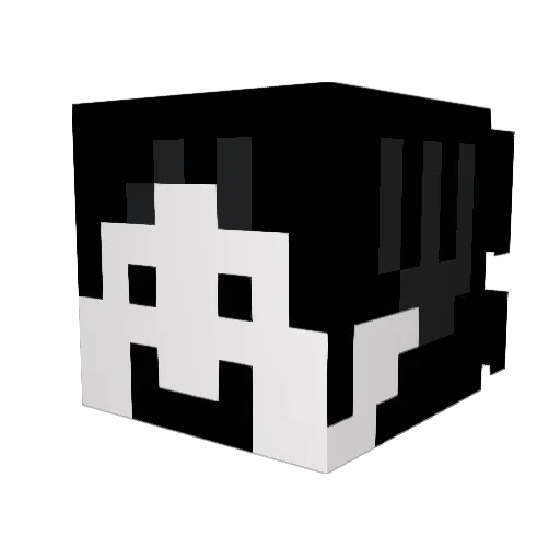 dodchall Minecraft avatar head, 3D render