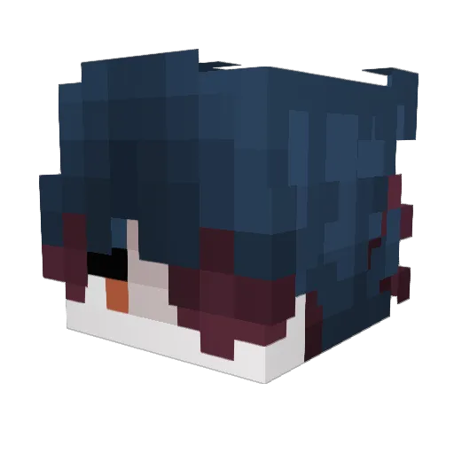 dodhd2 Minecraft avatar head, 3D render