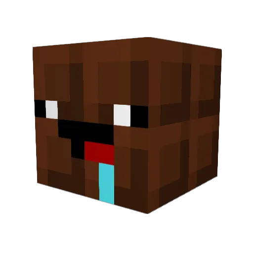 dodo66 Minecraft avatar head, 3D render