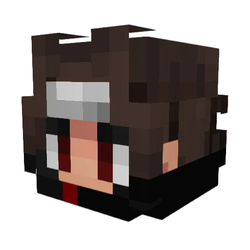 dodo_129 Minecraft avatar head, 3D render