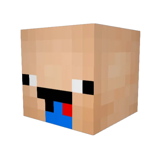 dodo_bg Minecraft avatar head, 3D render