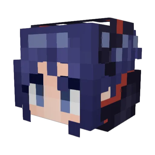 dodo_le_dino Minecraft avatar head, 3D render