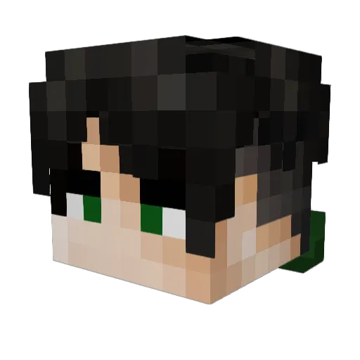 dodobg92 Minecraft avatar head, 3D render