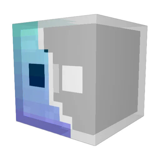 dodold Minecraft avatar head, 3D render