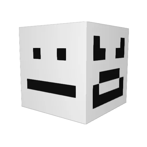 dodomeneer Minecraft avatar head, 3D render