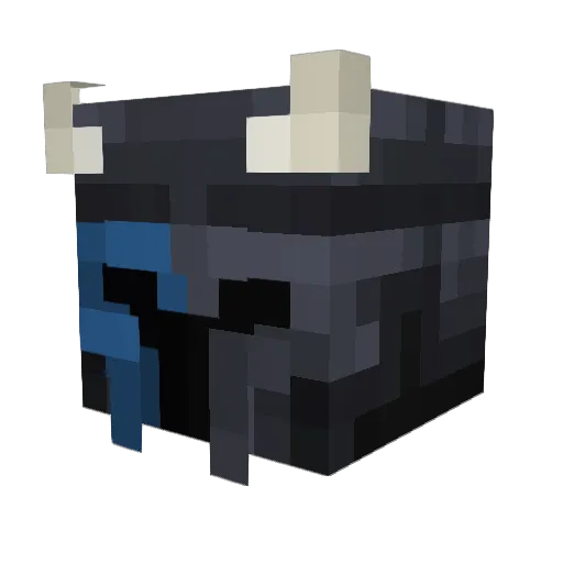 dodoossipo Minecraft avatar head, 3D render