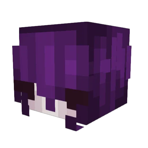 doeclipse Minecraft avatar head, 3D render