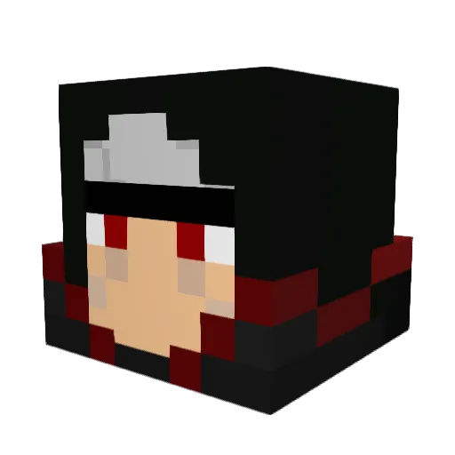 doemle Minecraft avatar head, 3D render