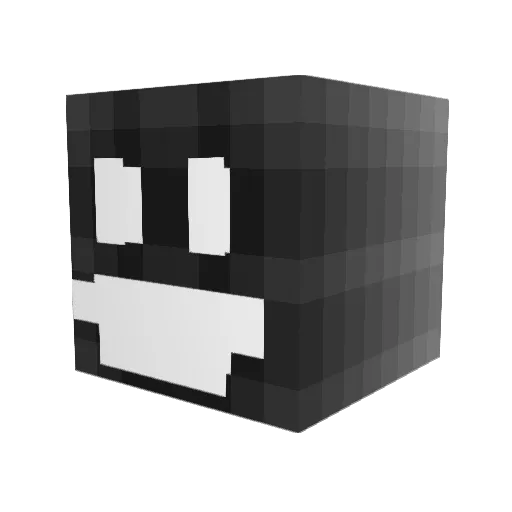 dog696969 Minecraft avatar head, 3D render