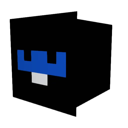 dog_ninja_ Minecraft avatar head, 3D render
