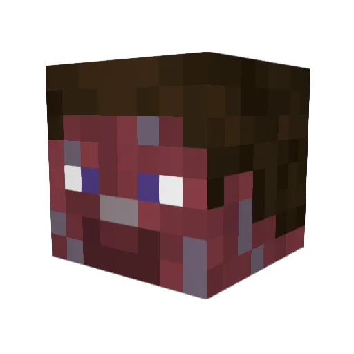 dogby88 Minecraft avatar head, 3D render
