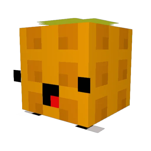dogcatmonky Minecraft avatar head, 3D render