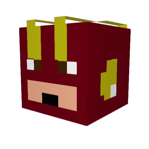 dogg0903 Minecraft avatar head, 3D render